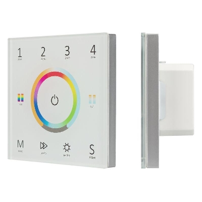 Панель Sens SMART-P67-MULTI White 230В 4 зоны 2.4G IP20 пластик Arlight 028321