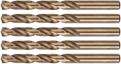 Набор сверл по металлу Profi 12х151мм с кобальтом 5проц. (уп.5шт) Cutop 48-120-5